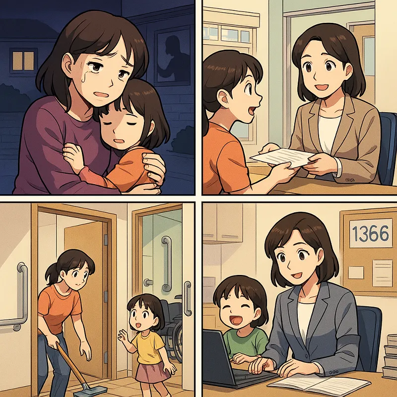 폭력 피해 여성 주거지원사업 신청 방법